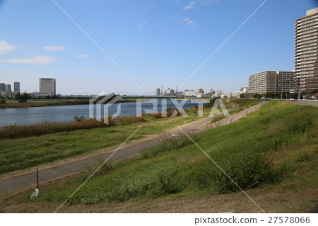從多摩河景觀 27578066
