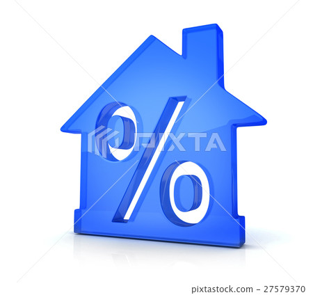 Blue home percent 27579370
