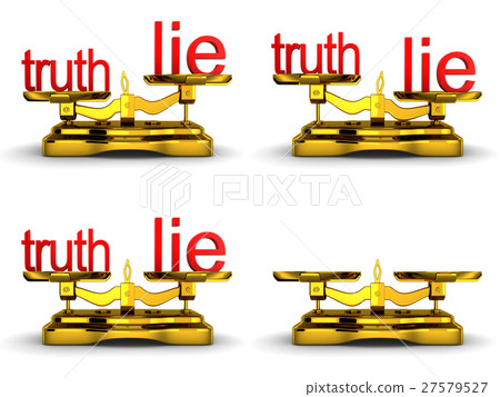 Gold scales balance 27579527