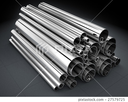 Steel tube - Stock Illustration [27579725] - PIXTA