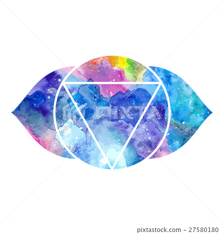 Chakra Ajna vector 27580180