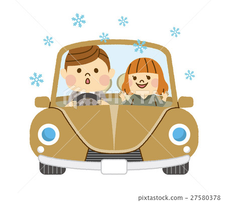 父母和孩子開車 27580378