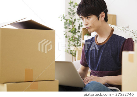 Moving Personal Computer Moving New Life Lifestyle Alone Living Student College Student Moving Personal Computer Moving New Life Lifestyle Alone Living Student College Student 27582740