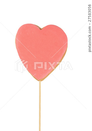 Gingerbread red heart for Valentine's Day Gingerbread red heart for Valentine's Day 27583056