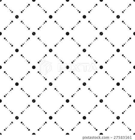 Black and white seamless vector pattern. 27583161