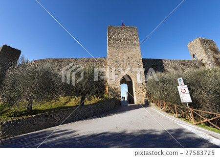 Fortified Town of Monteriggioni - Tuscany Italy Fortified Town of Monteriggioni - Tuscany Italy 27583725