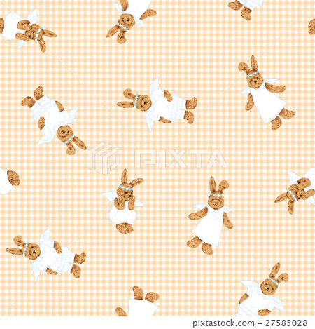 Cute angel rabbit Cute angel rabbit 27585028