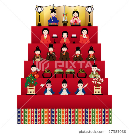 Hina doll figure five stairs 27585088