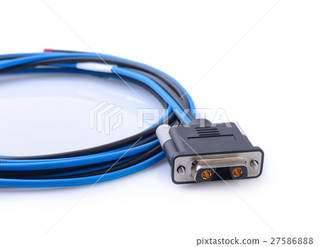 vga connector isolated on white blackground vga connector isolated on white blackground 27586888