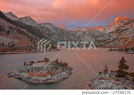Lake Sabrina Sunrise 27590176
