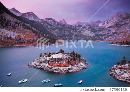 Lake Sabrina Sunrise Lake Sabrina Sunrise 27590186