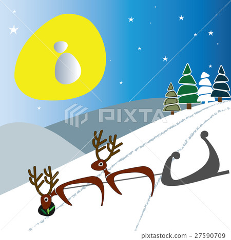 morning, reindeer sleigh was returned without Sant morning, reindeer sleigh was returned without Sant 27590709