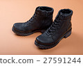 Winter boots isolated on background 27591244