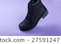 Winter boots isolated on background 27591247