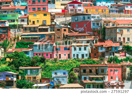 Colorful Houses of Valparaiso 27591297