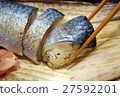 Mackerel sushi 27592201