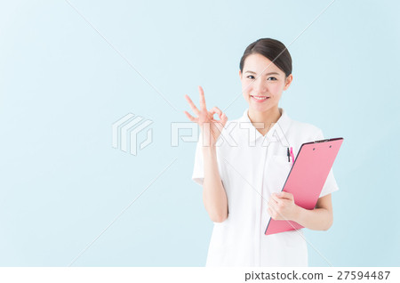 醫學形象（二十幾歲的女性） 27594487