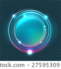 Energy abstract glow circles 27595309