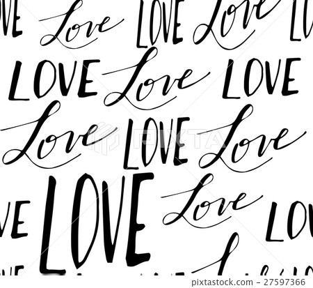 Vector handwritten calligraphy Vector handwritten calligraphy 27597366