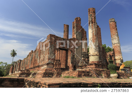 Ayutthaya remains Wat Tamikarato 27597863