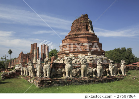 Ayutthaya remains Wat Tamikarato 27597864