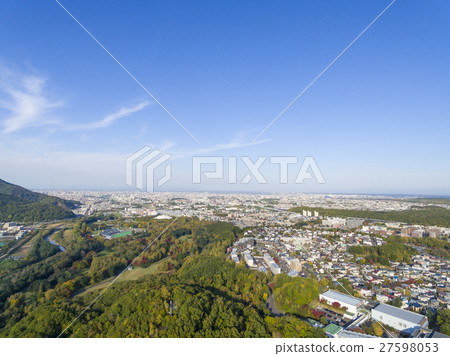 Residential area aerial photograph 27598053