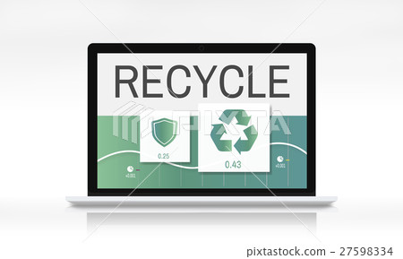 Recycle Eco Environment Icon Concept 27598334