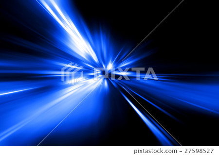 speed motion on night road speed motion on night road 27598527