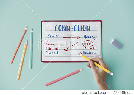 Communication Graph Networking Connection Internet Concept 27598652