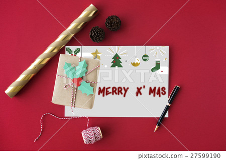 Merry X'mas Christmas Celebration Concept 27599190