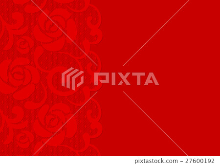 Rose flower lace background Rose flower lace background 27600192
