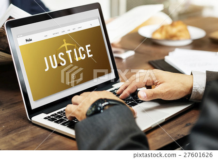 Justice law icon court concept 27601626
