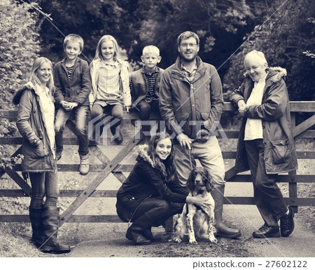 Family Generations Parenting Togetherness Relaxation Concept Family Generations Parenting Togetherness Relaxation Concept 27602122