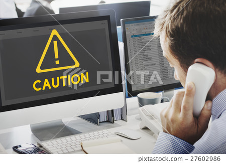 Danger ALert Warning Notification Beeware Reminder Exclamation Concept 27602986
