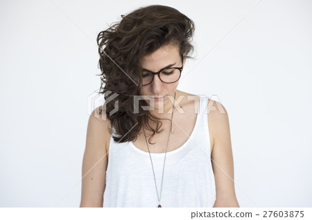 Woman Casual Portrait Photography Concept 27603875