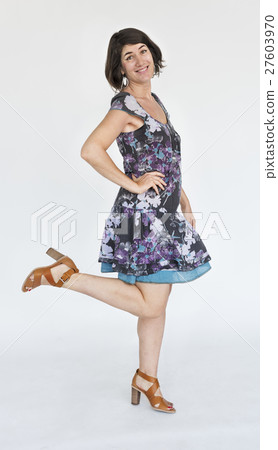 Woman Smiling Happiness Portrait Concept Woman Smiling Happiness Portrait Concept 27603970