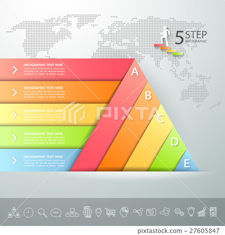 Design triangle infographic template.  27605847