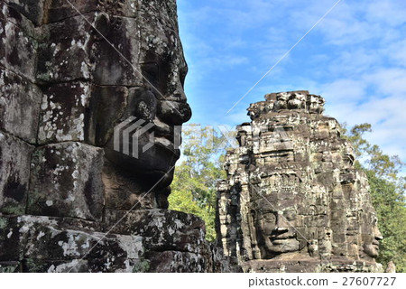 Angkor Thom stone statue 27607727