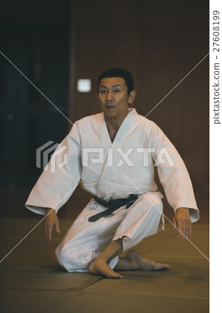 柔道 合氣道 武術 27608199
