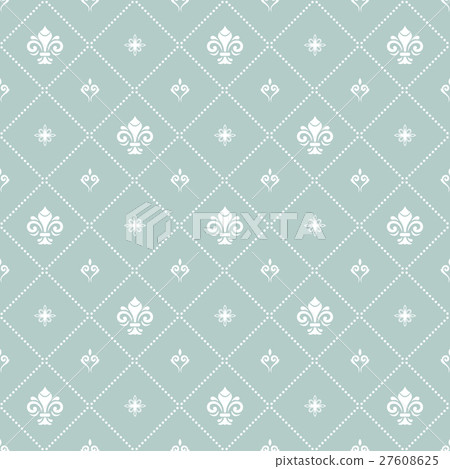 Seamless Vector Pattern With Royal Lily 27608625
