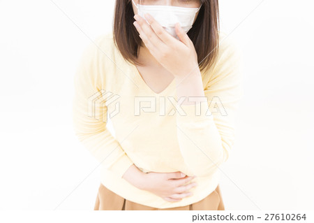 Cold Norovirus Infectious Gastroenteritis Nausea Vomiting Influenza Image Part Cut Body Parts Cold Norovirus Infectious Gastroenteritis Nausea Vomiting Influenza Image Part Cut Body Parts 27610264