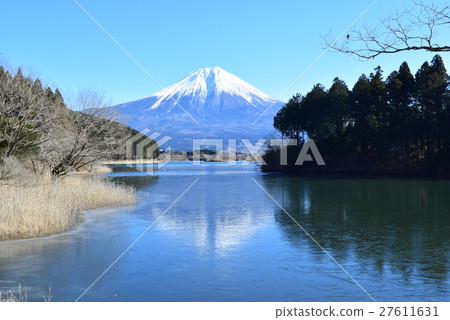 谷岐湖的富士 谷岐湖的富士 27611631