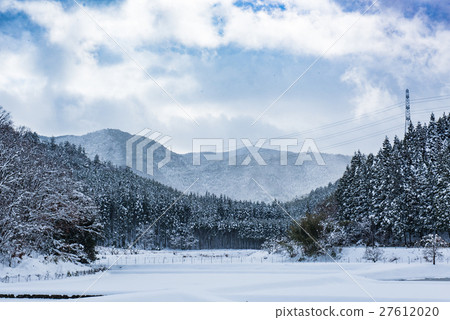 京都丹波冬季場景 照片素材 圖片 2761 圖庫