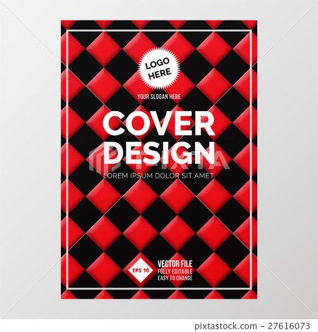 Cover Design Template in A4 size Cover Design Template in A4 size 27616073