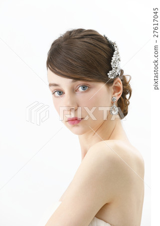 Bridal beauty shot Foreign women 27617045