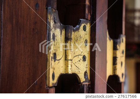 Old door hinge Old door hinge 27617566