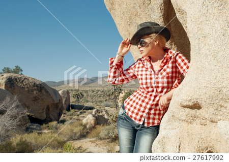 woman in red 27617992