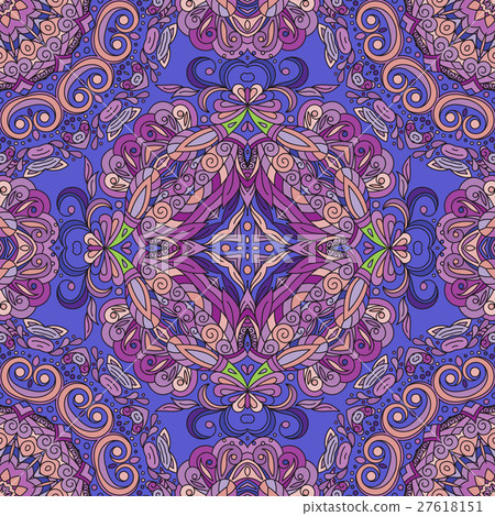 Seamless pattern. Vintage decorative elements Seamless pattern. Vintage decorative elements 27618151