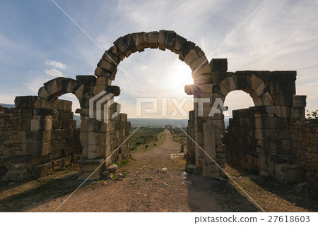Tingis Gate, Volubilis, Morocco 27618603