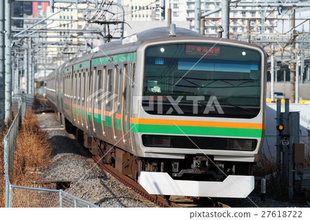 JR East E231 series train Tokaido line JR East E231 series train Tokaido line 27618722